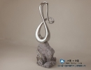 北京会展不锈钢属性雕塑设计（大图原创）